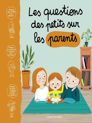 cover image of Les questions des tout-petits sur les parents